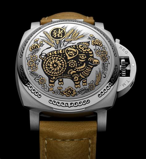 panerai pig year|Panerai Luminor 1950 Sealand Year of the Pig PAM00859.